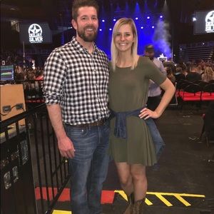 Forever 21 Army Green T-shirt Dress